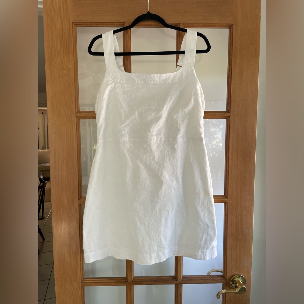 Abercrombie & Fitch White Mini Dress